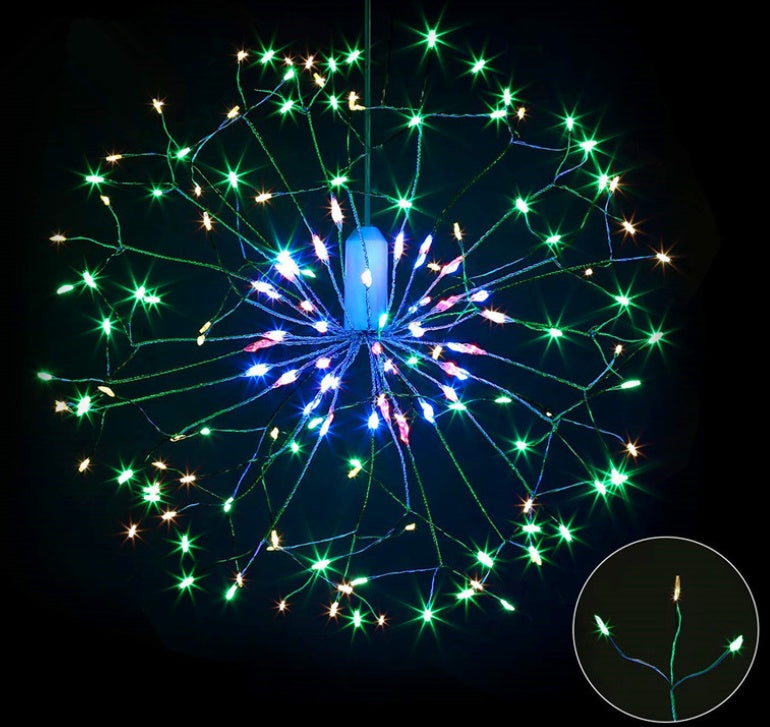 LED Fireworks Light String