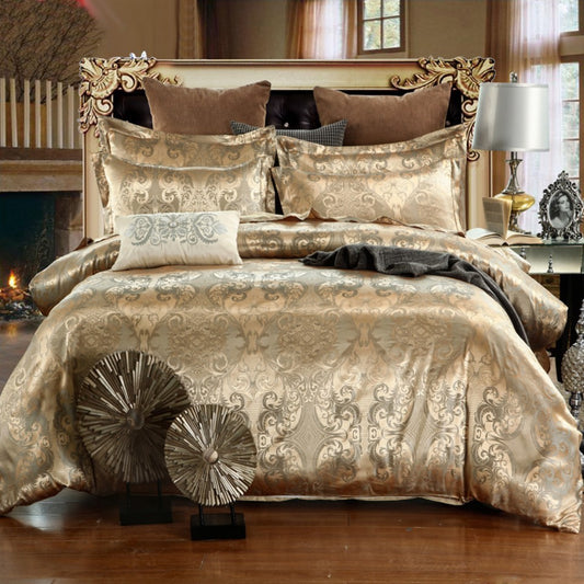 Jacquard duvet cover set