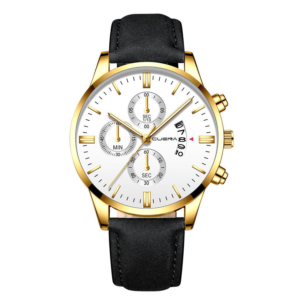 Men's Business Calendar Watch