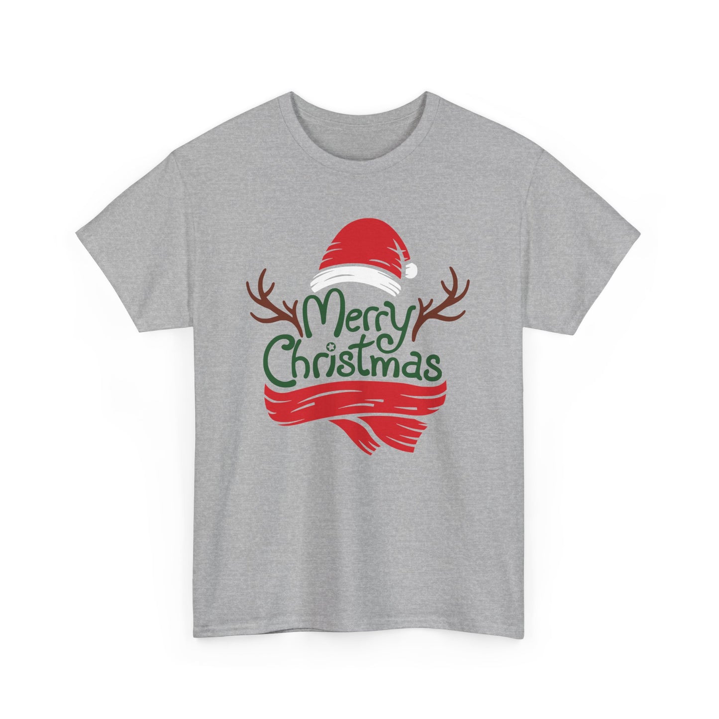 Merry Christmas, Heavy Cotton T-Shirt