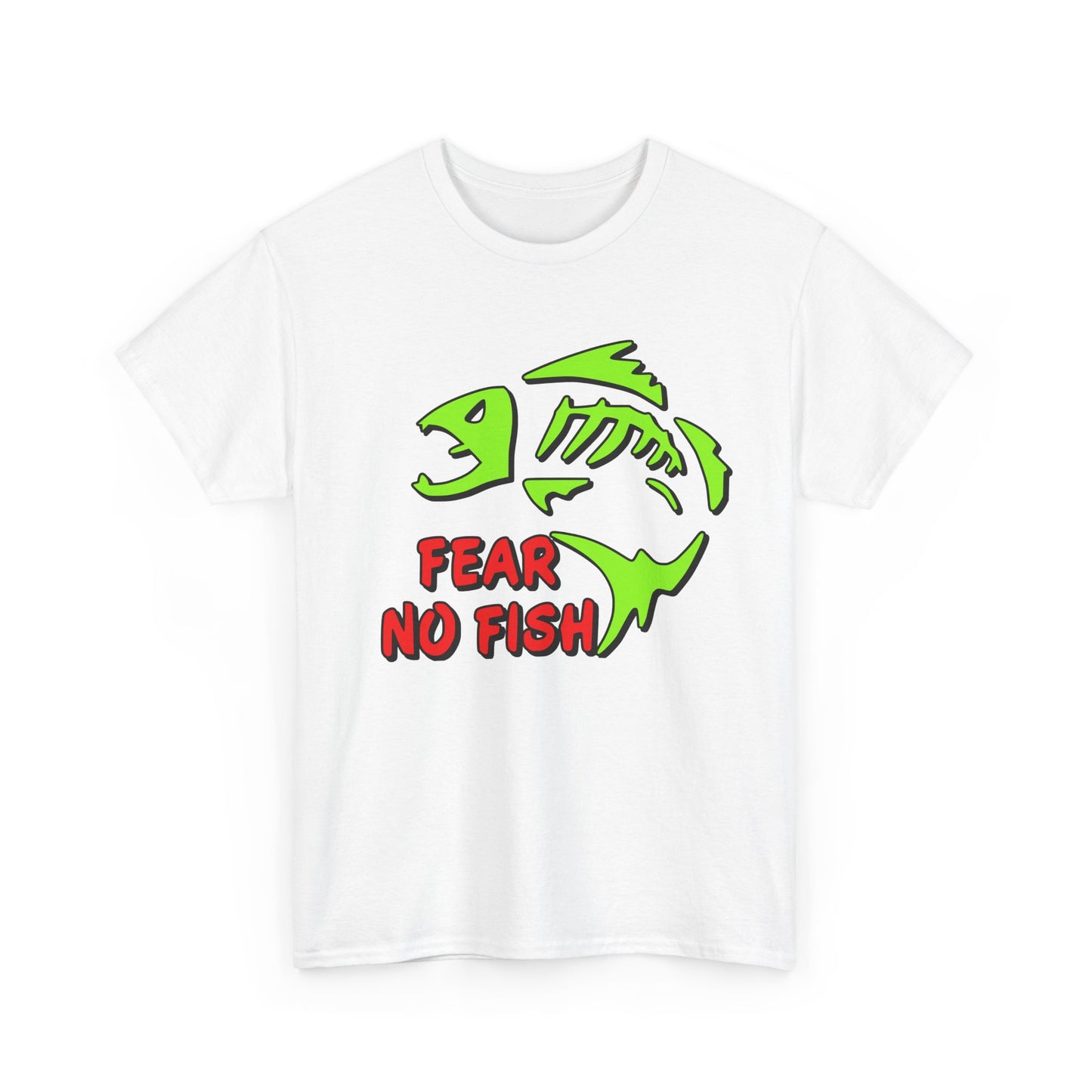 Fear no Fish, Heavy Cotton T-Shirt