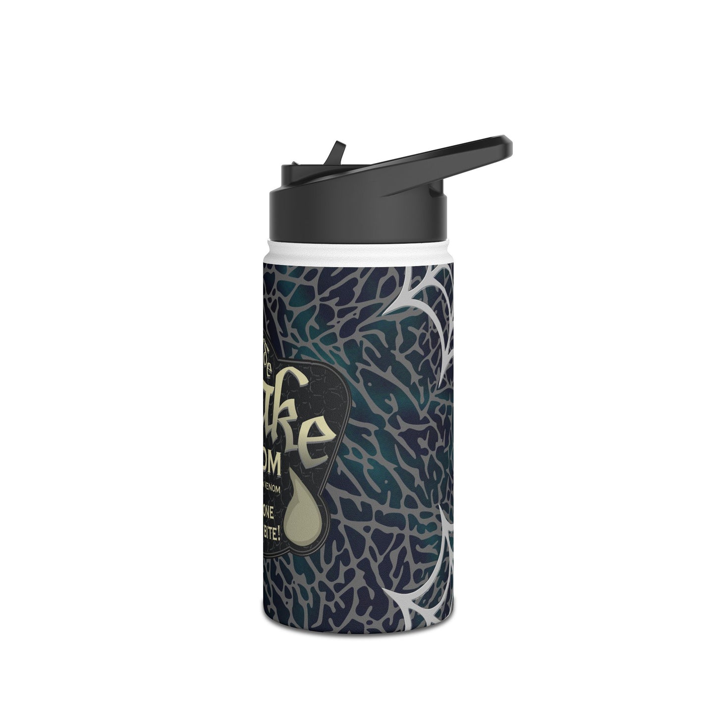 Snake Venom. Stainless Steel Water Bottle