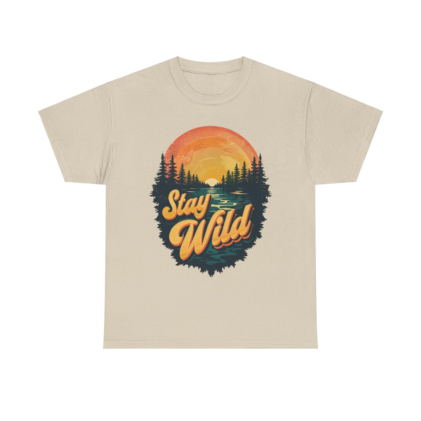 Stay Wild. Heavy Cotton T-Shirt