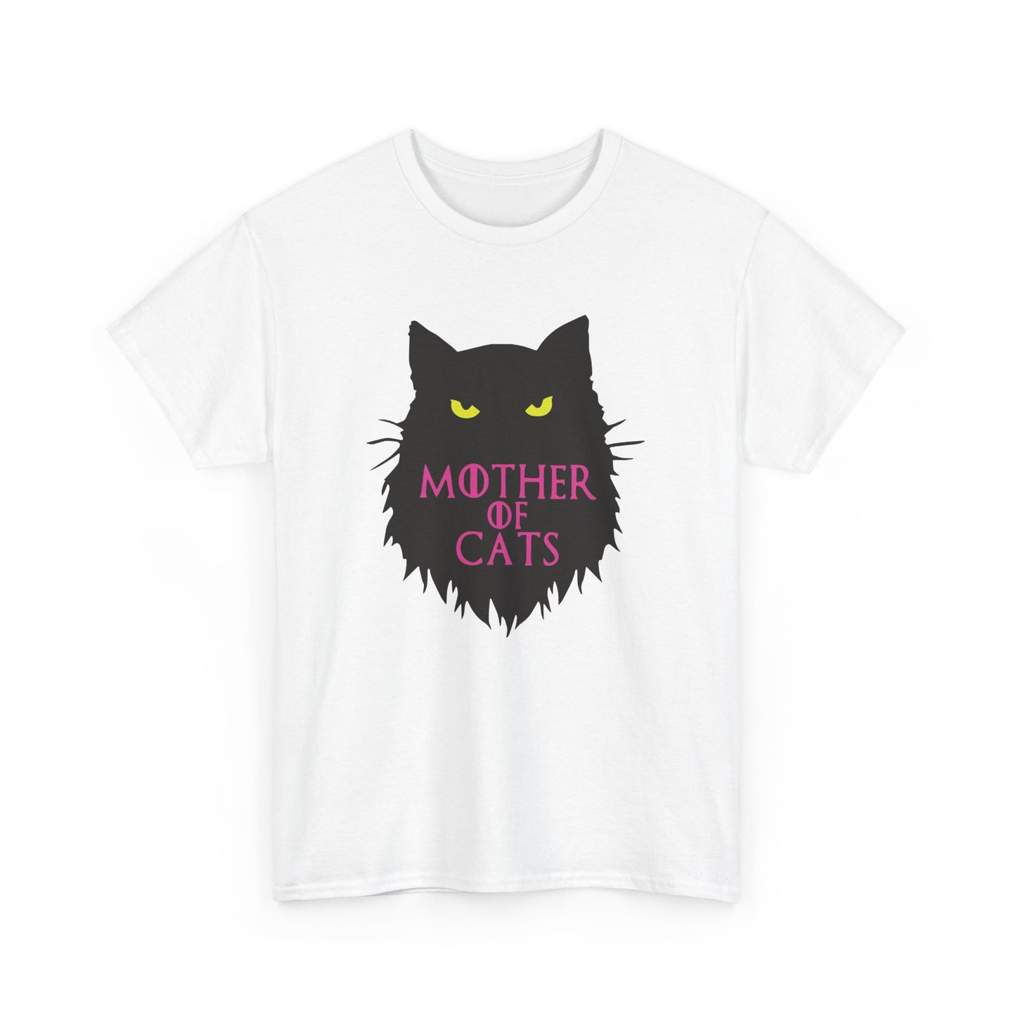 Mother of Cats. Heavy Cotton T-Shirt