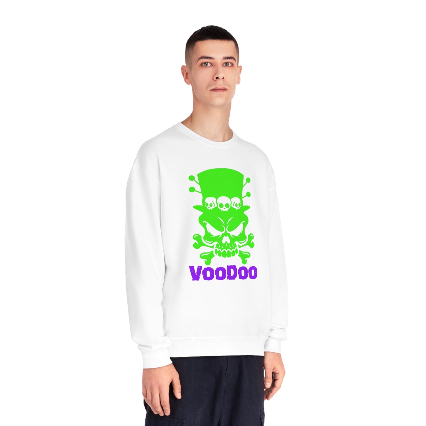 VooDoo Skull, Unisex NuBlend® Crewneck Sweatshirt