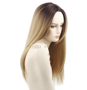 High temperature silk long hair Wig