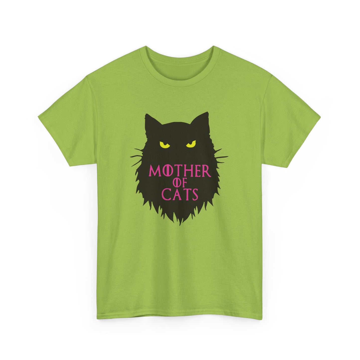 Mother of Cats. Heavy Cotton T-Shirt