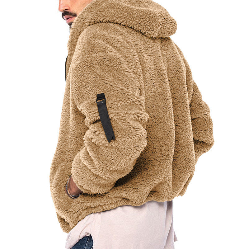 Plush Hooded Jacket