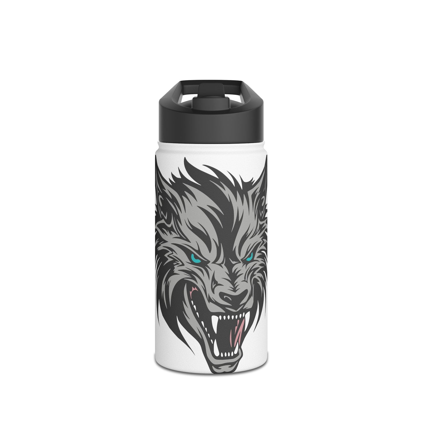 Wicked Wolf. Stainless Steel Water Bottle