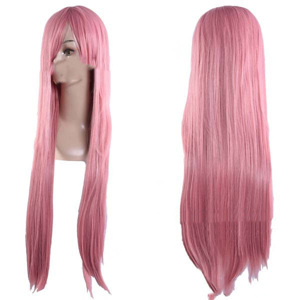 Anime wig, long straight hair