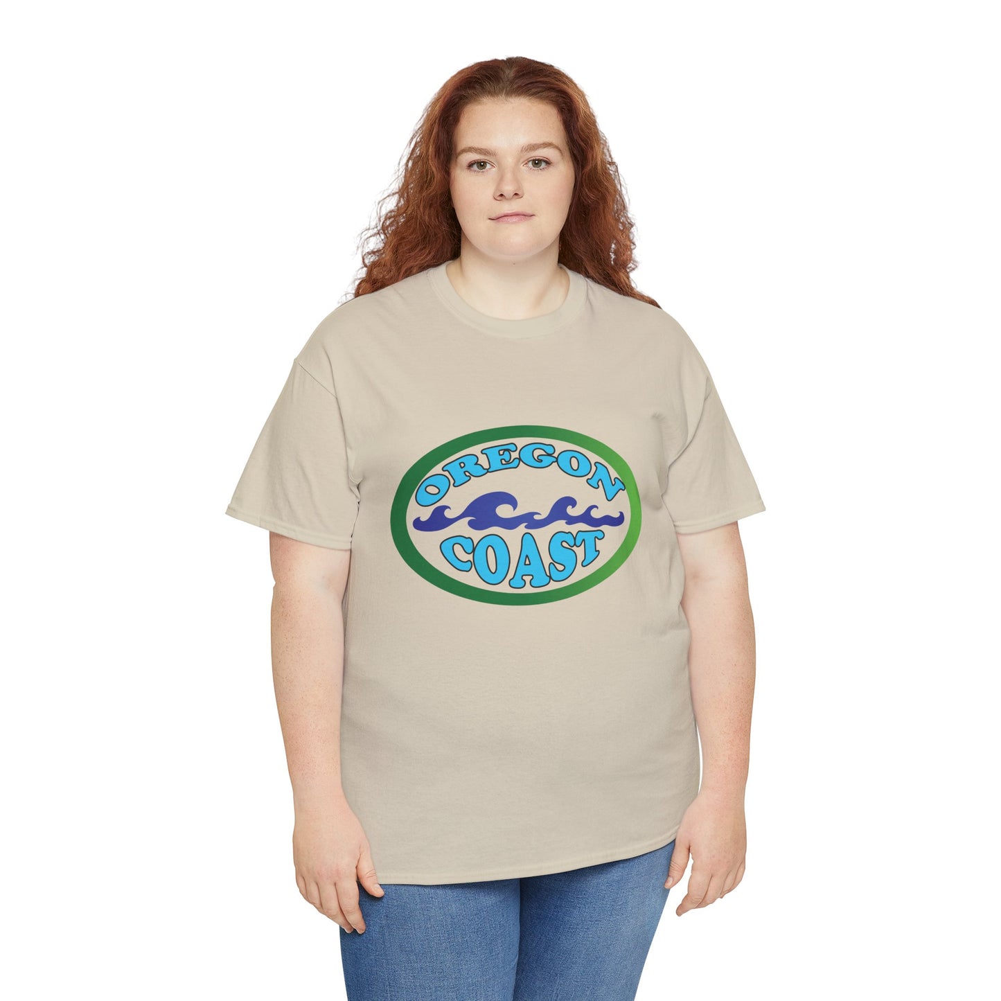 Oregon Coast. Heavy Cotton T-Shirt