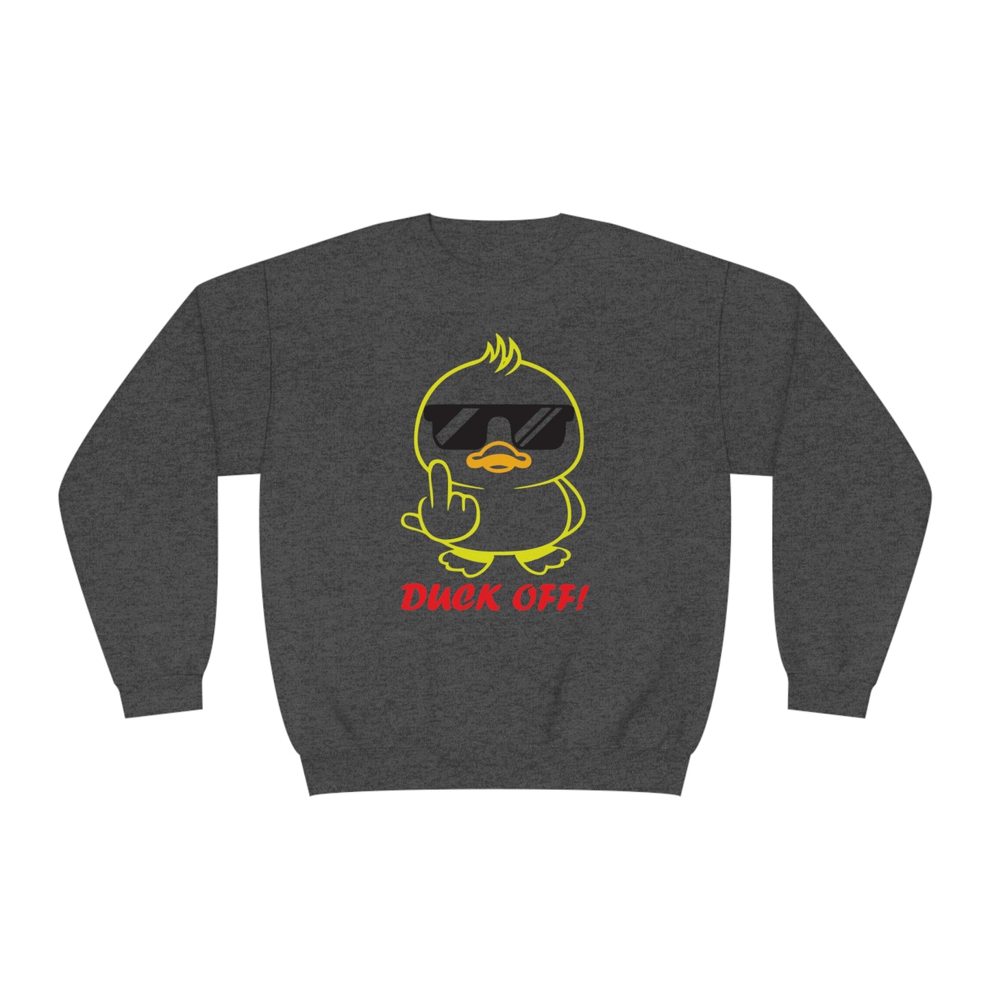 Duck Off, Unisex NuBlend® Crewneck Sweatshirt