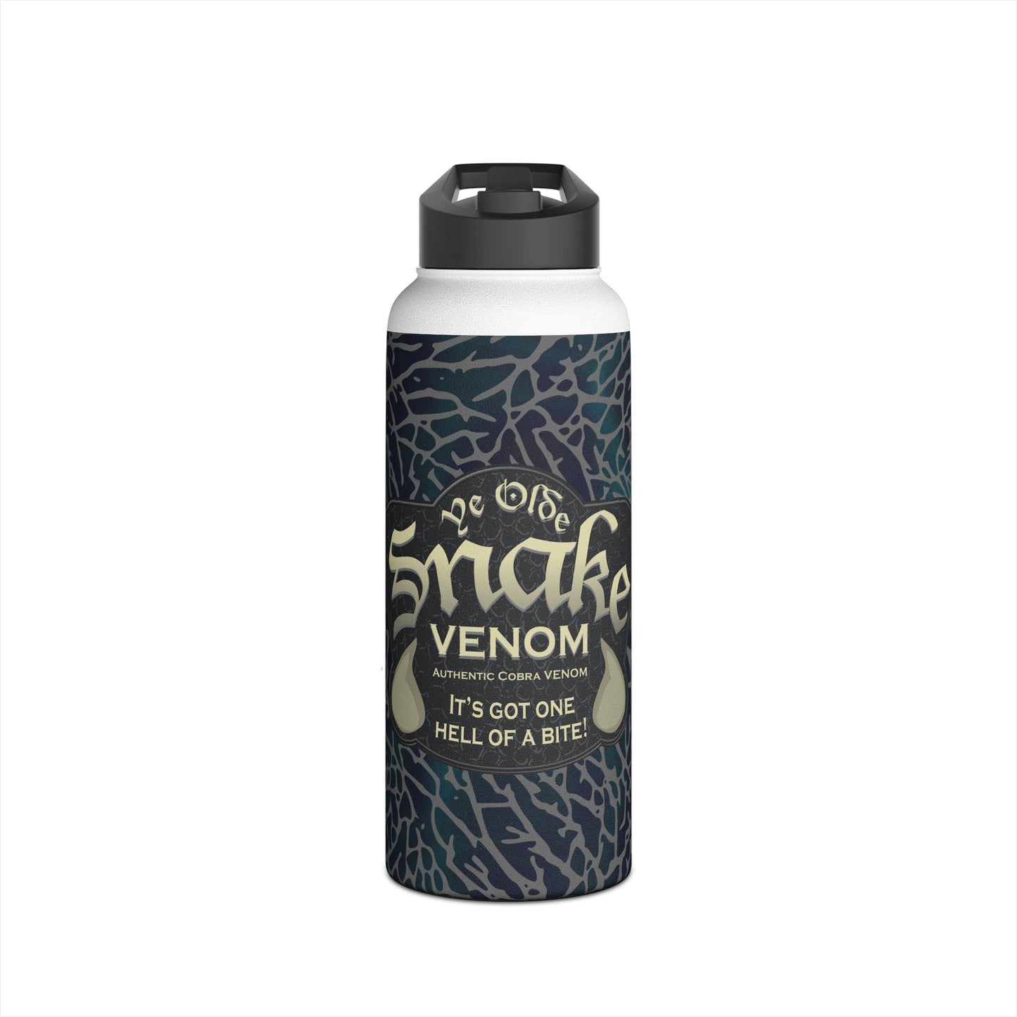 Snake Venom. Stainless Steel Water Bottle