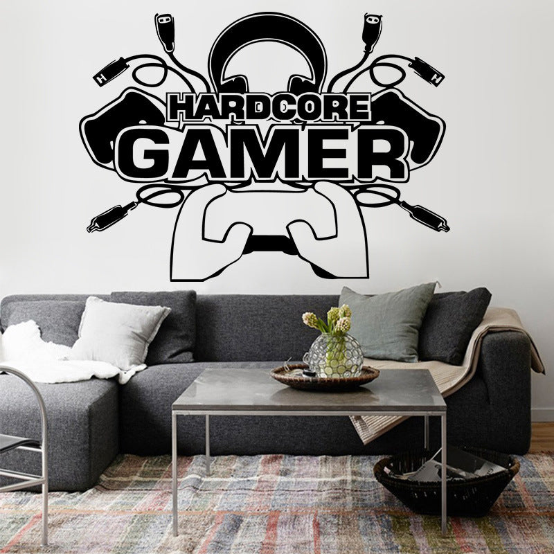 Hardcore Gamer Wall Decal