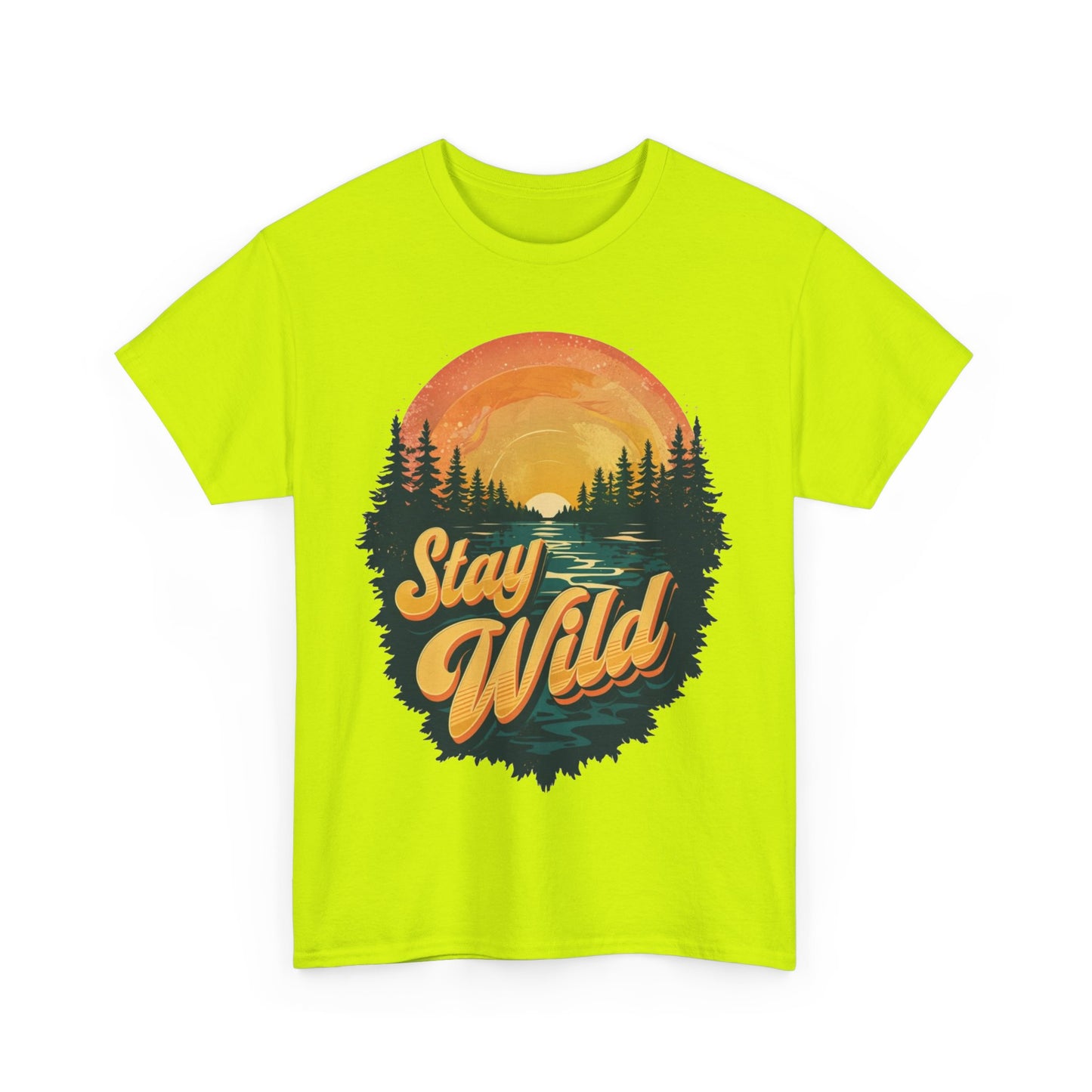 Stay Wild. Heavy Cotton T-Shirt