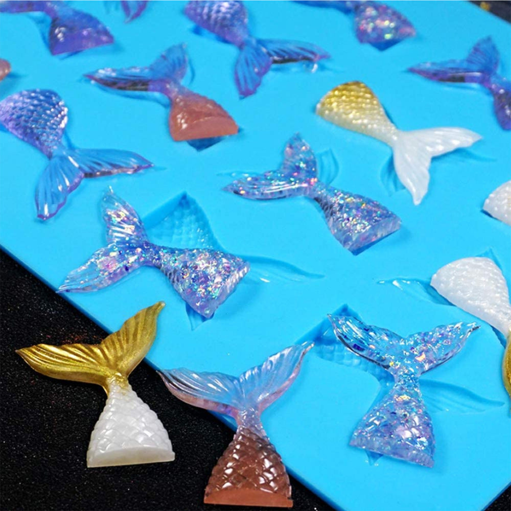 16-piece Mermaid Tail Chocolate Mold