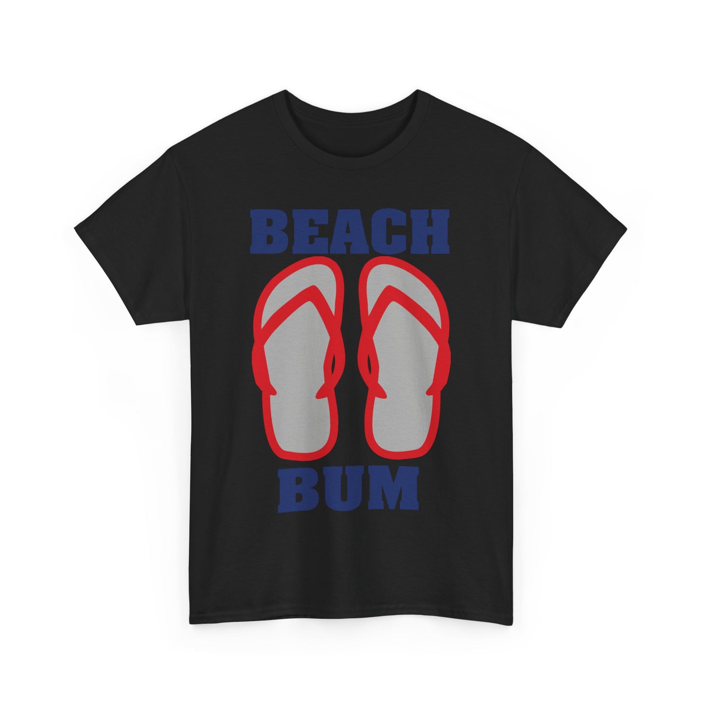 Beach Bum, Heavy Cotton T-Shirt