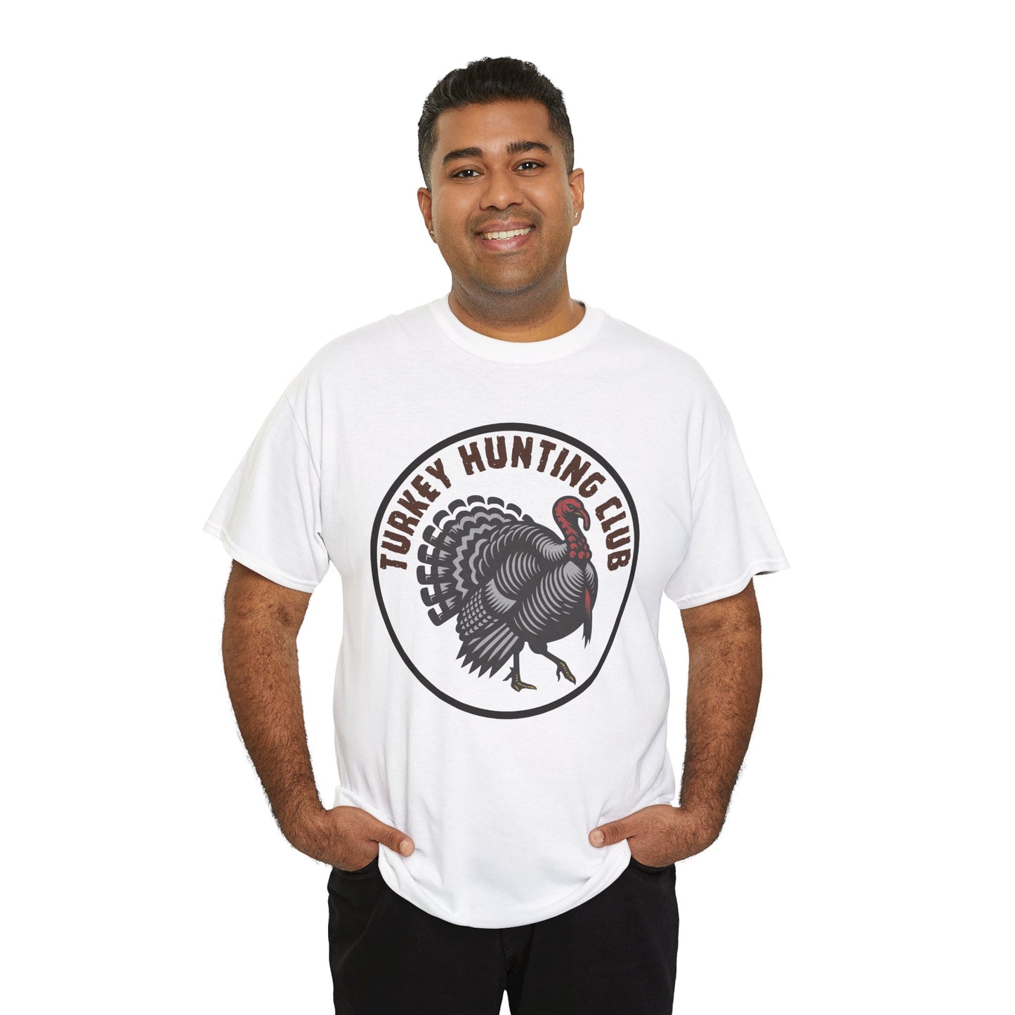 Turkey Hunting Club, Heavy Cotton T-Shirt