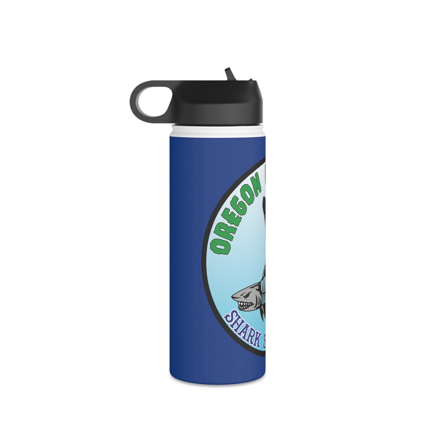 Oregon Mining Co. Shark Splash Dig. Stainless Steel Water Bottle