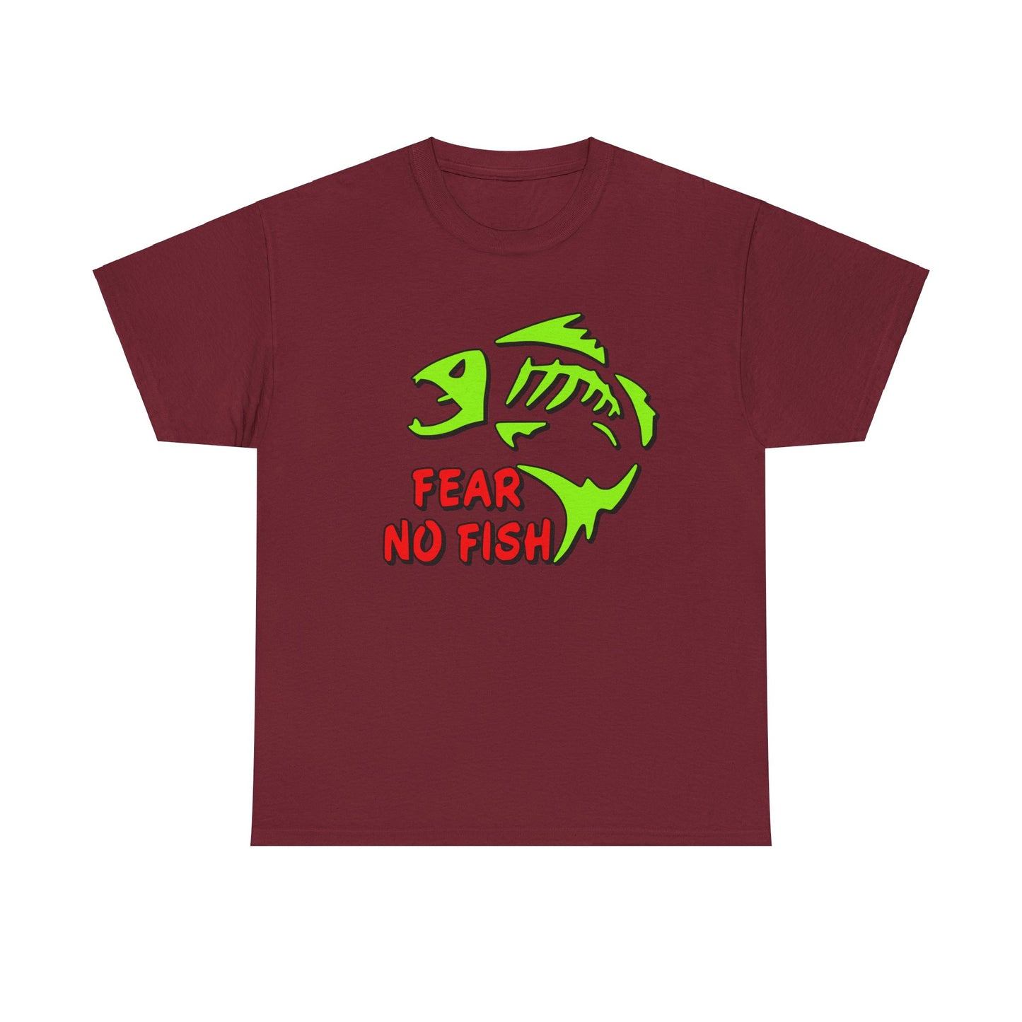 Fear no Fish, Heavy Cotton T-Shirt