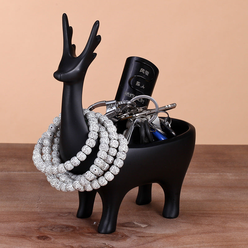 Creative home key storage decoration deer