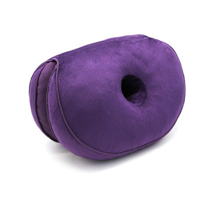 Multifunctional plush hip cushion