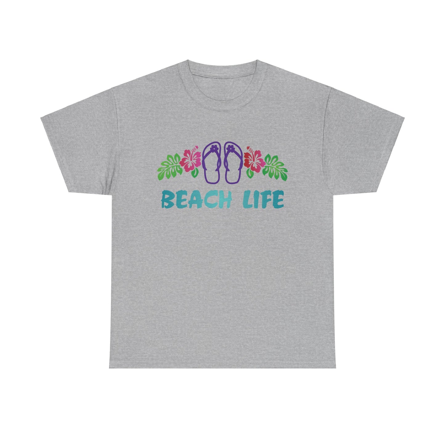 Beach Life, Heavy Cotton T-Shirt