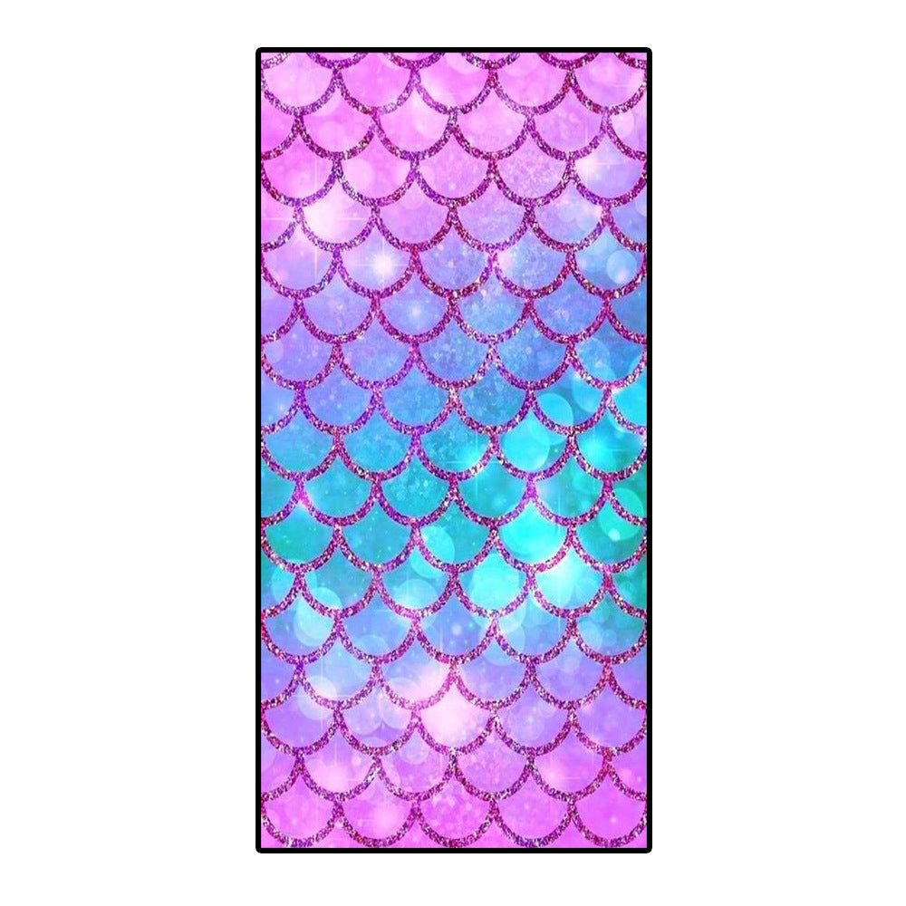 Mermaid Microfiber Towel