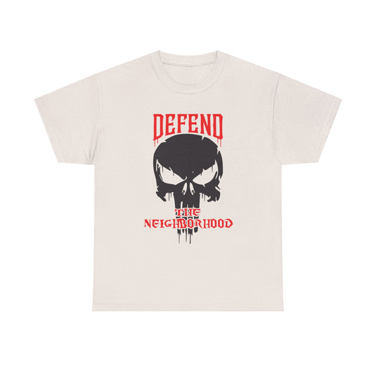 Defend the Neighborhood. Heavy Cotton T-Shirt