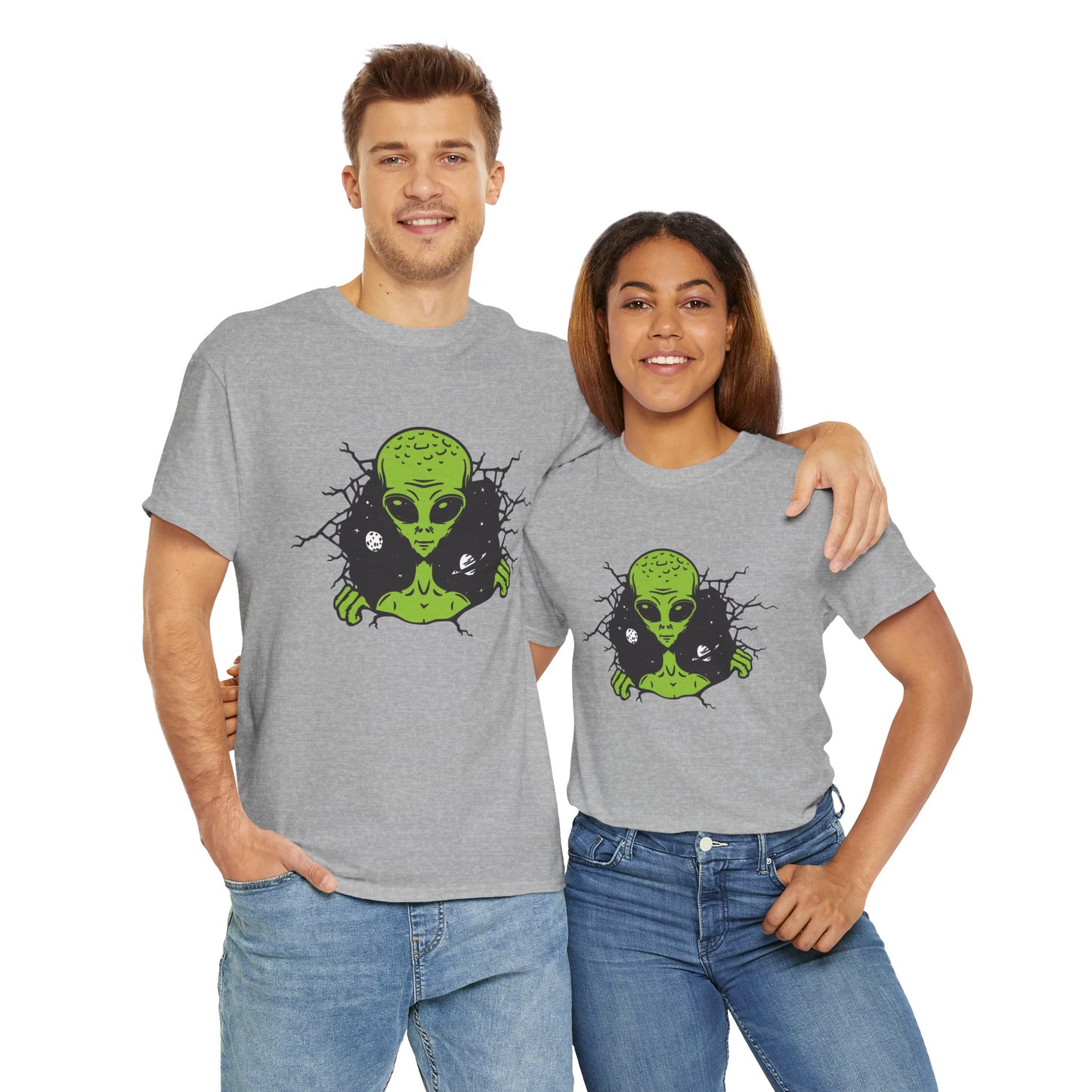 Alien, Heavy Cotton T-Shirt