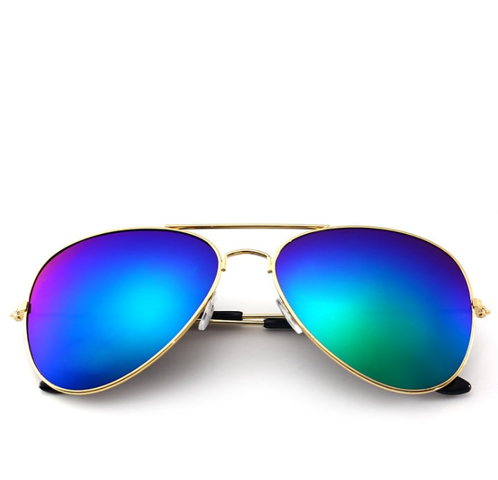 UV reflective metal Sunglasses