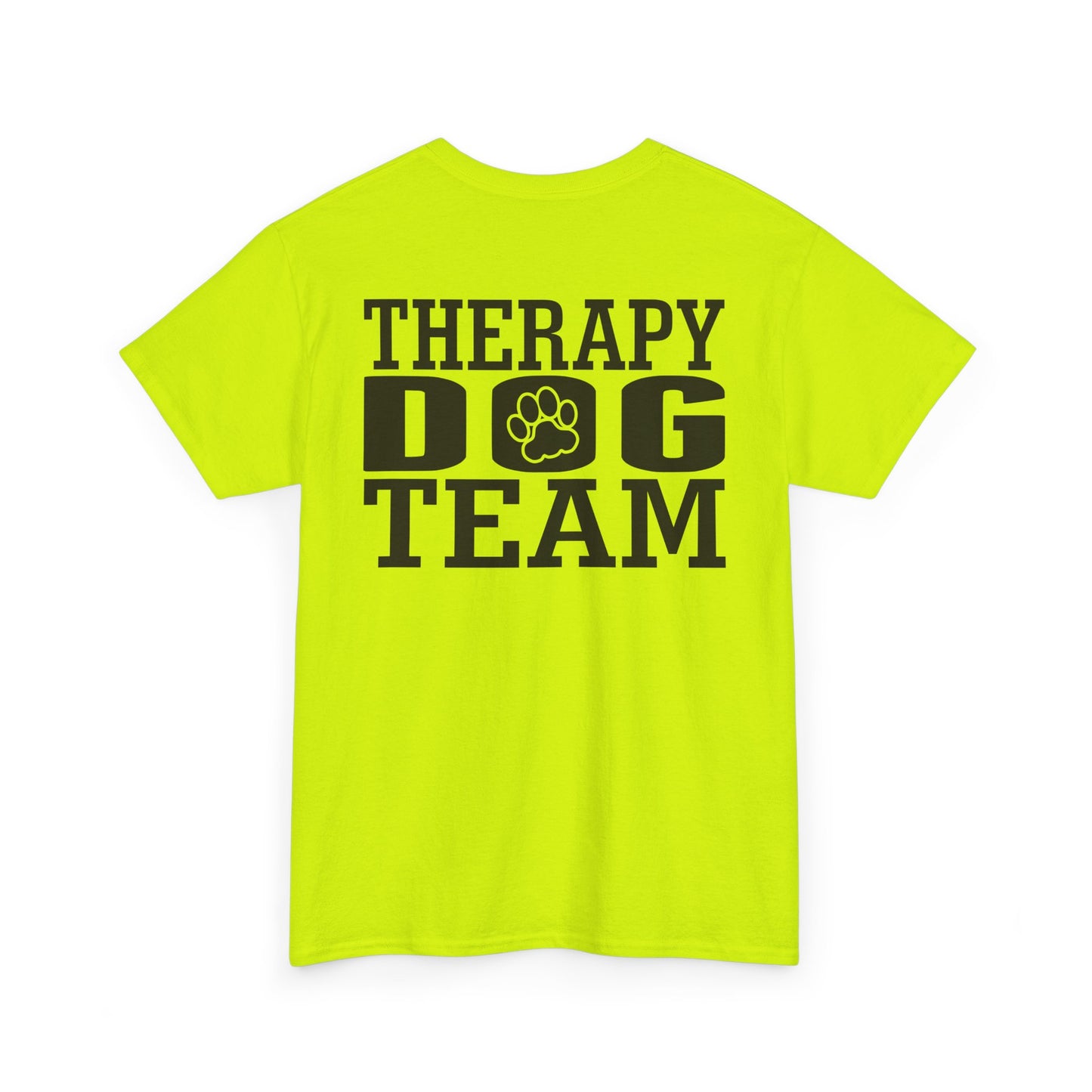 Therapy Dog Team. Heavy Cotton T-Shirt