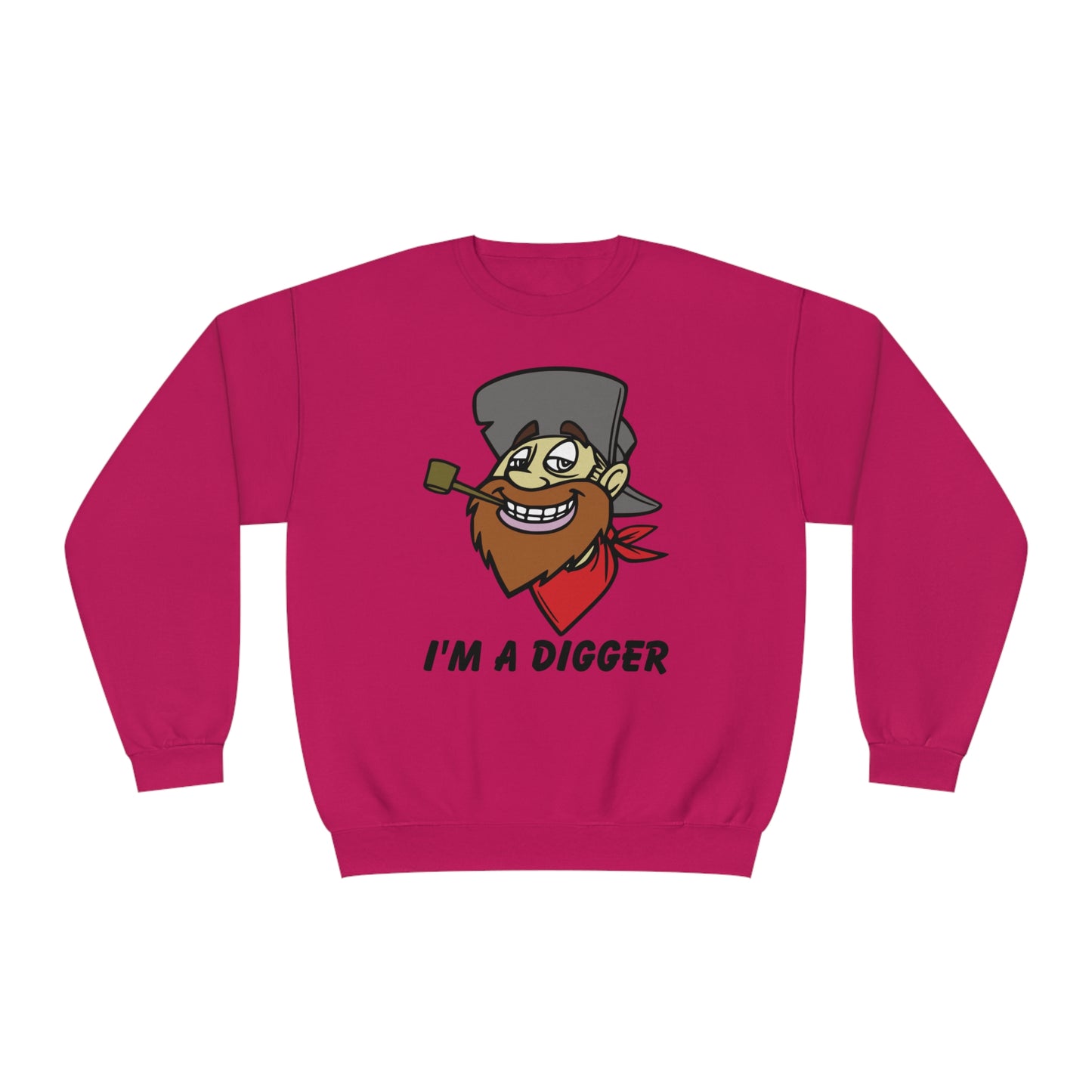 I'M a Digger, Unisex NuBlend® Crewneck Sweatshirt