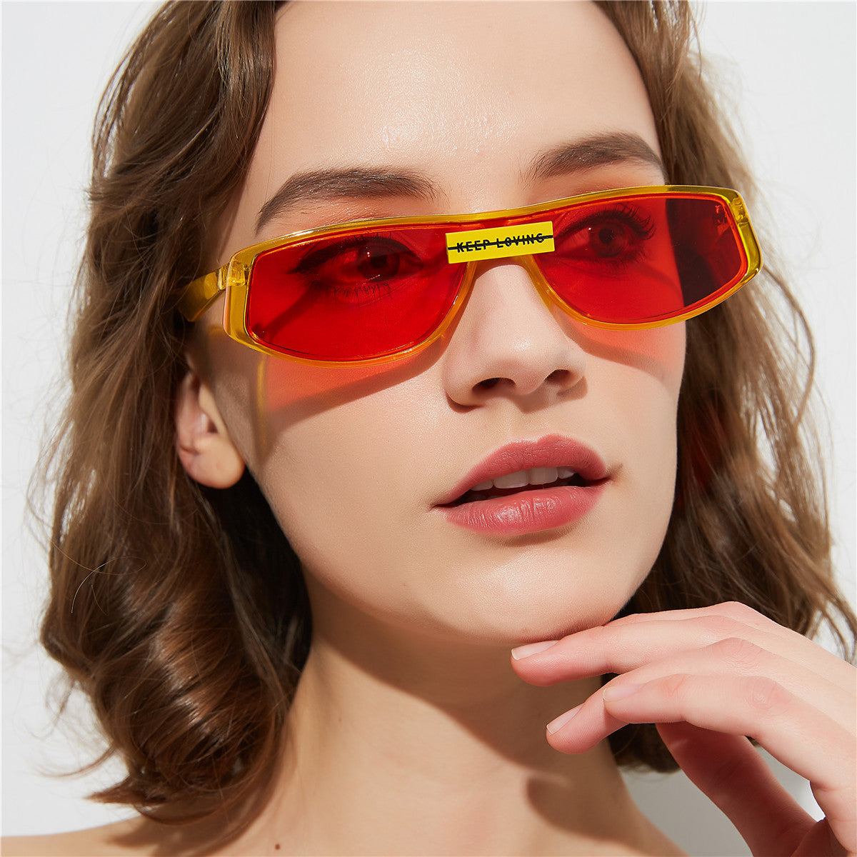 Retro square sunglasses