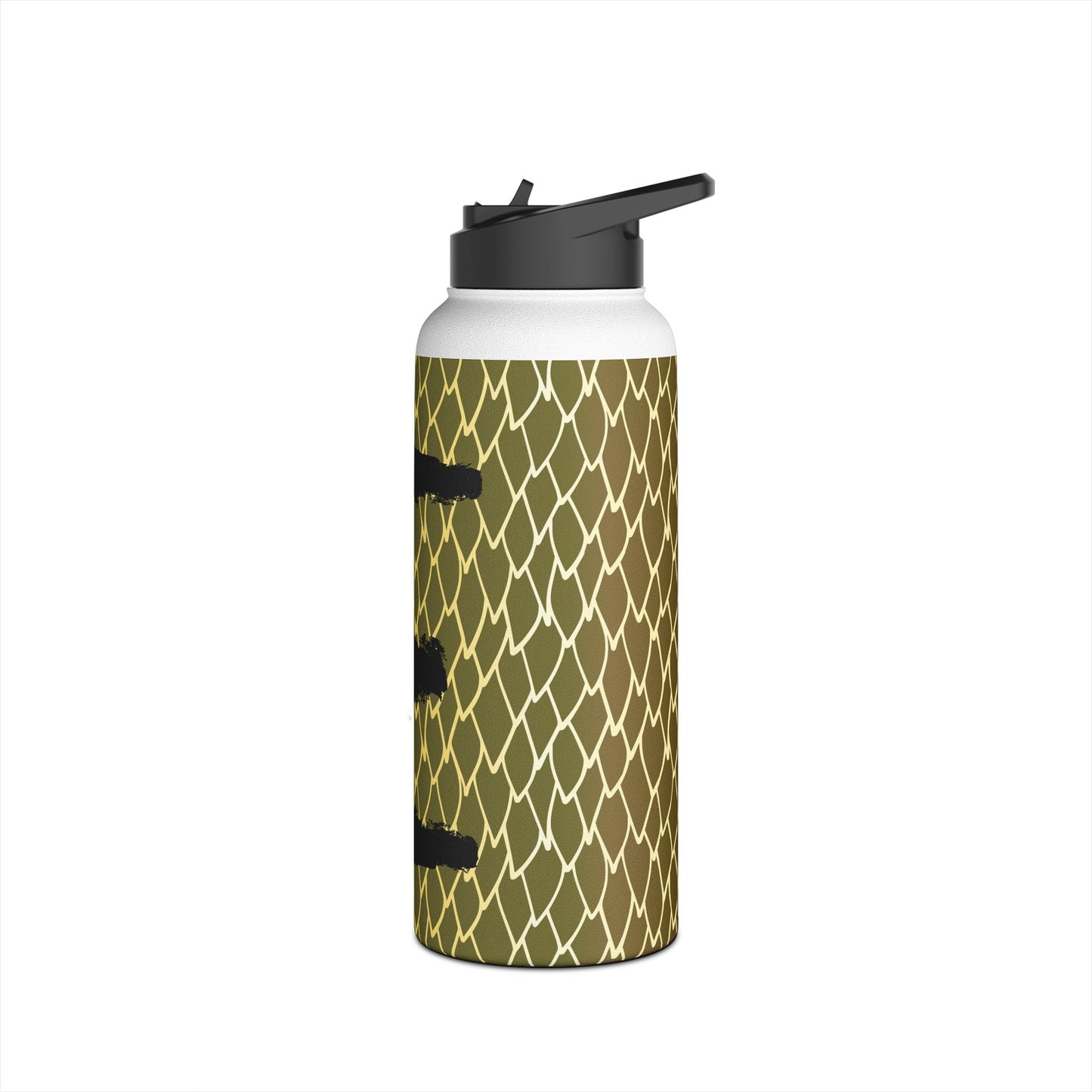 Peacock Bass. Stainless Steel Water Bottle