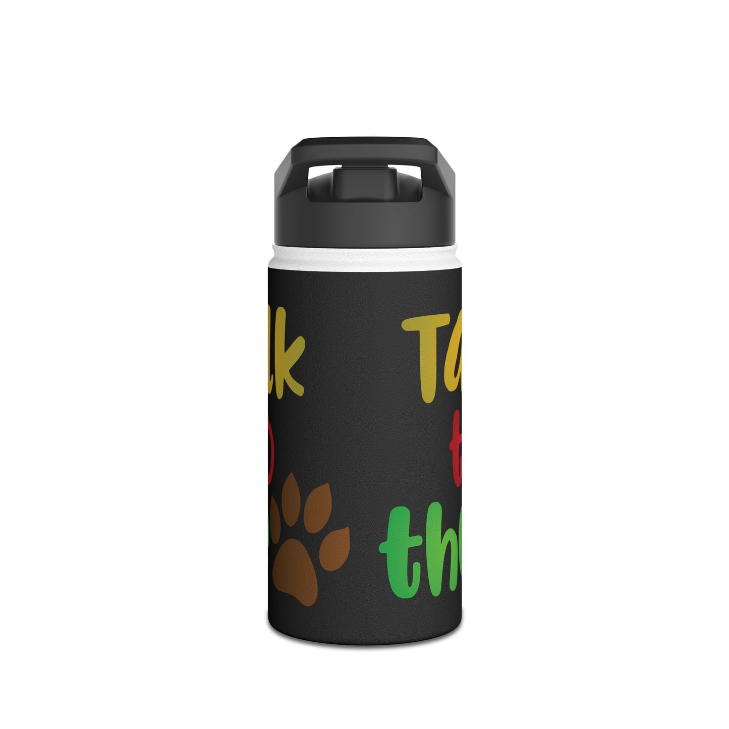 Talk to the Paw. Stainless Steel Water Bottle