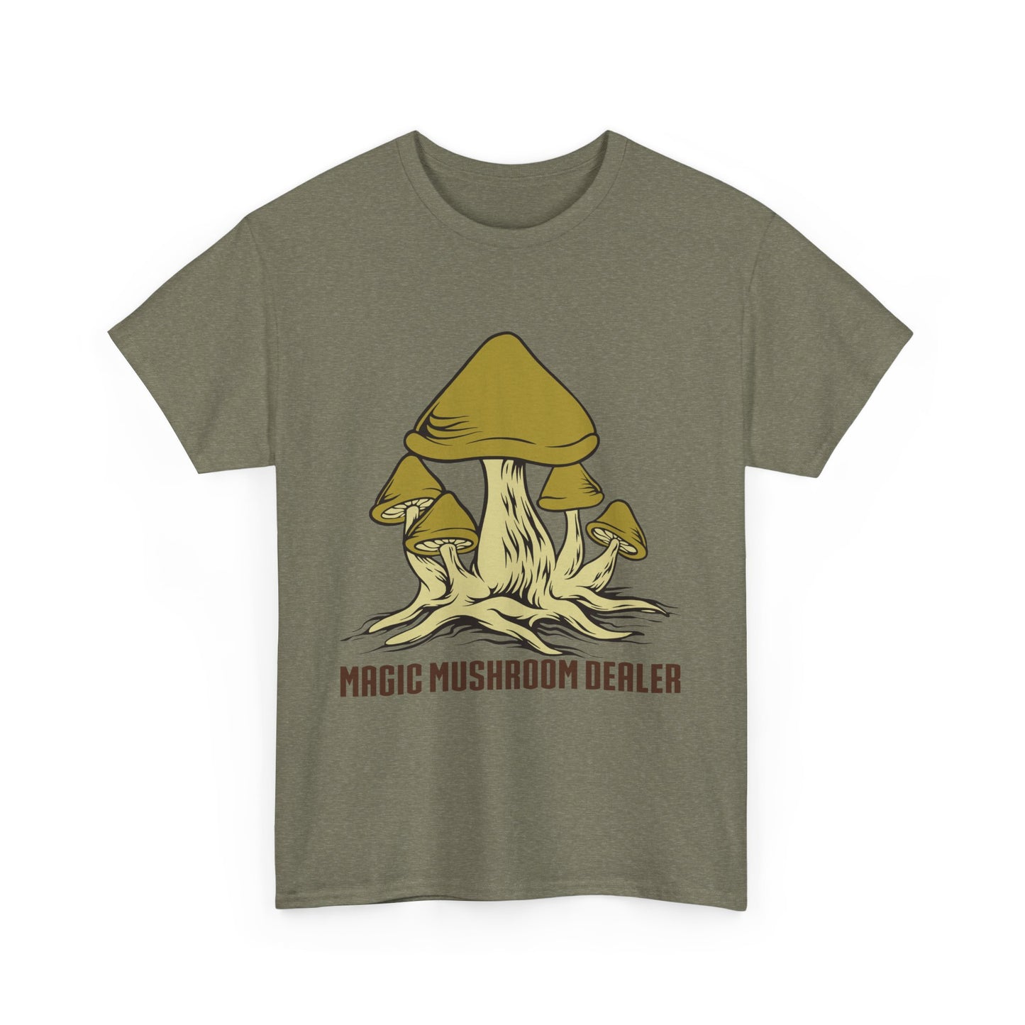 Magic Mushroom Dealer. Heavy Cotton T-Shirt