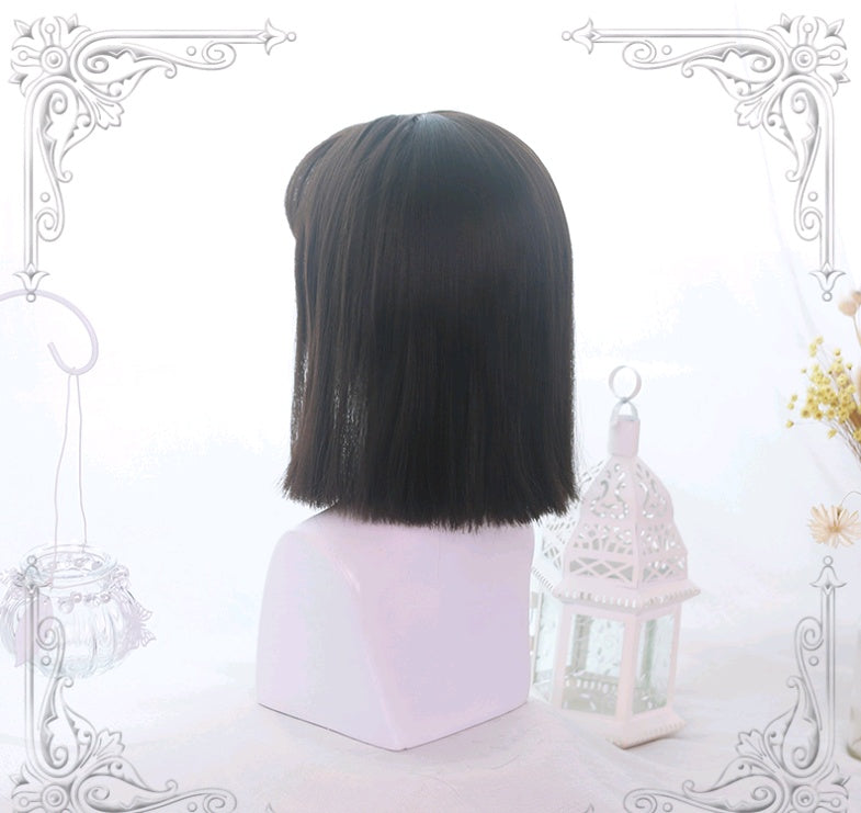 Lolita shoulder straight wig