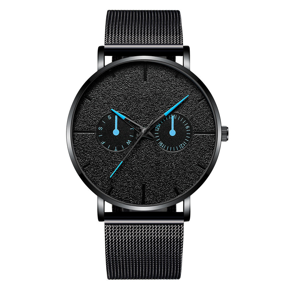 Sleek Men's Mesh Band Watch