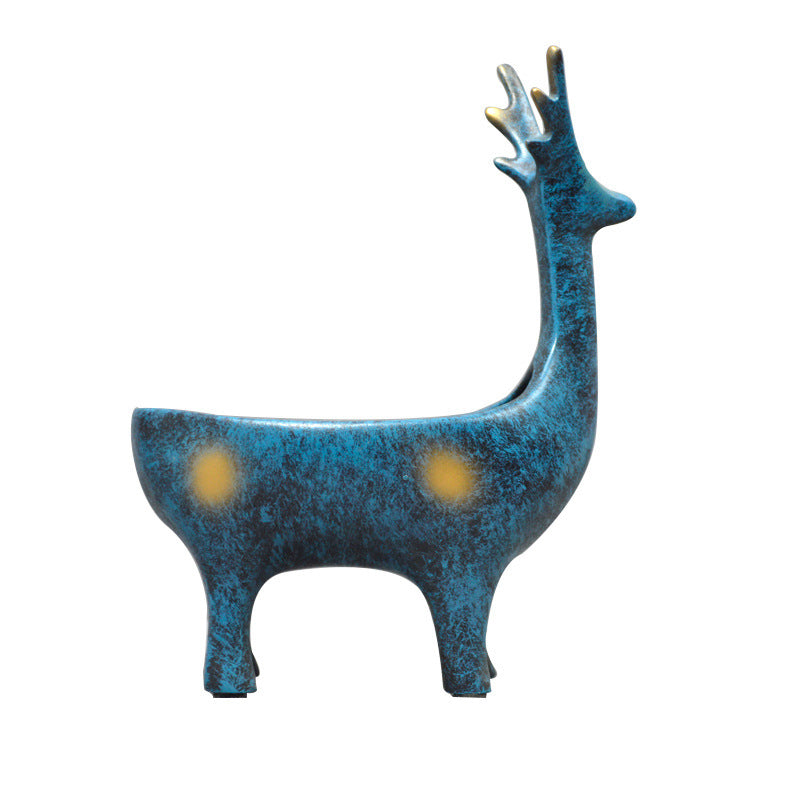 Creative home key storage decoration deer