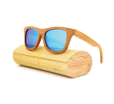 Multicolor Bamboo Sunglasses