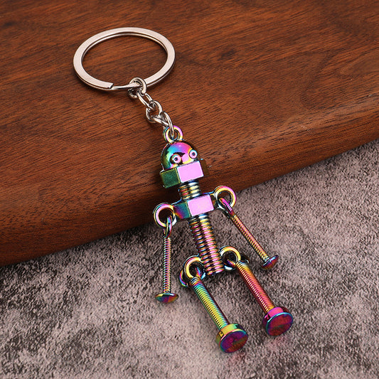 Bolt Robot Keychain