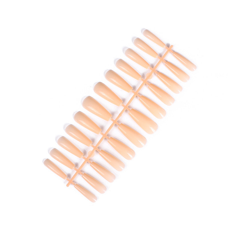 24 trapezoidal long ballet nails