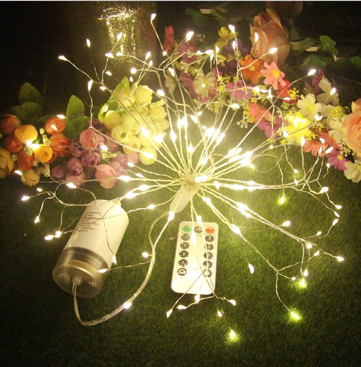 LED Fireworks Light String