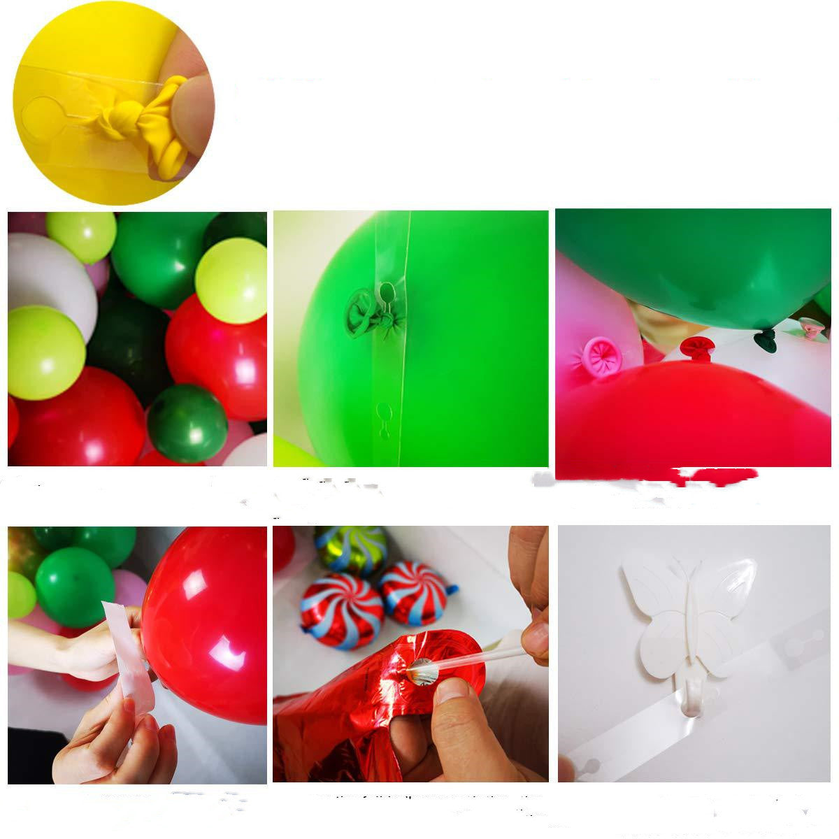 Christmas balloon garland