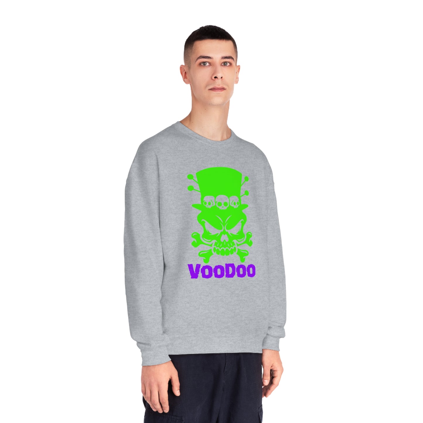 VooDoo Skull, Unisex NuBlend® Crewneck Sweatshirt