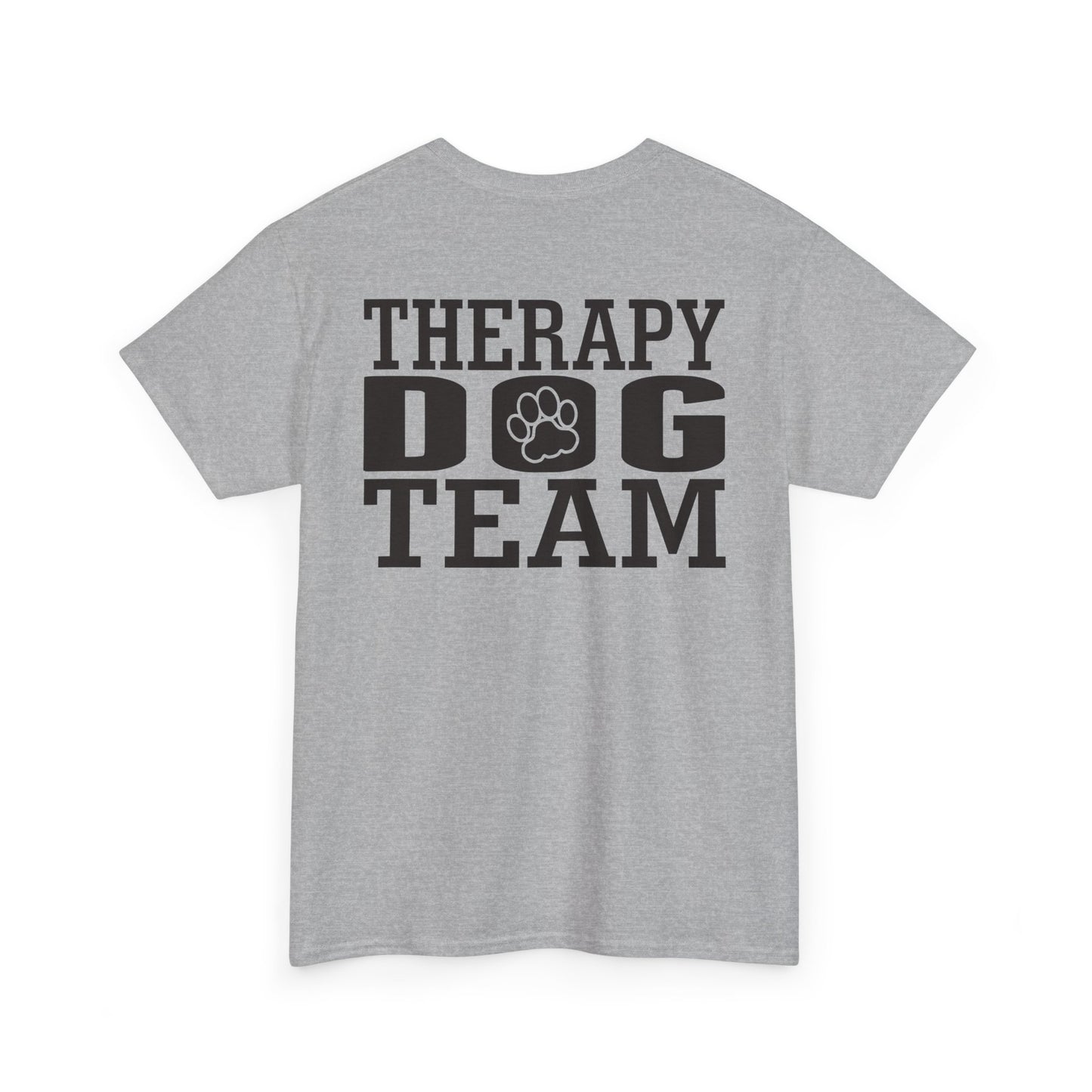 Therapy Dog Team. Heavy Cotton T-Shirt