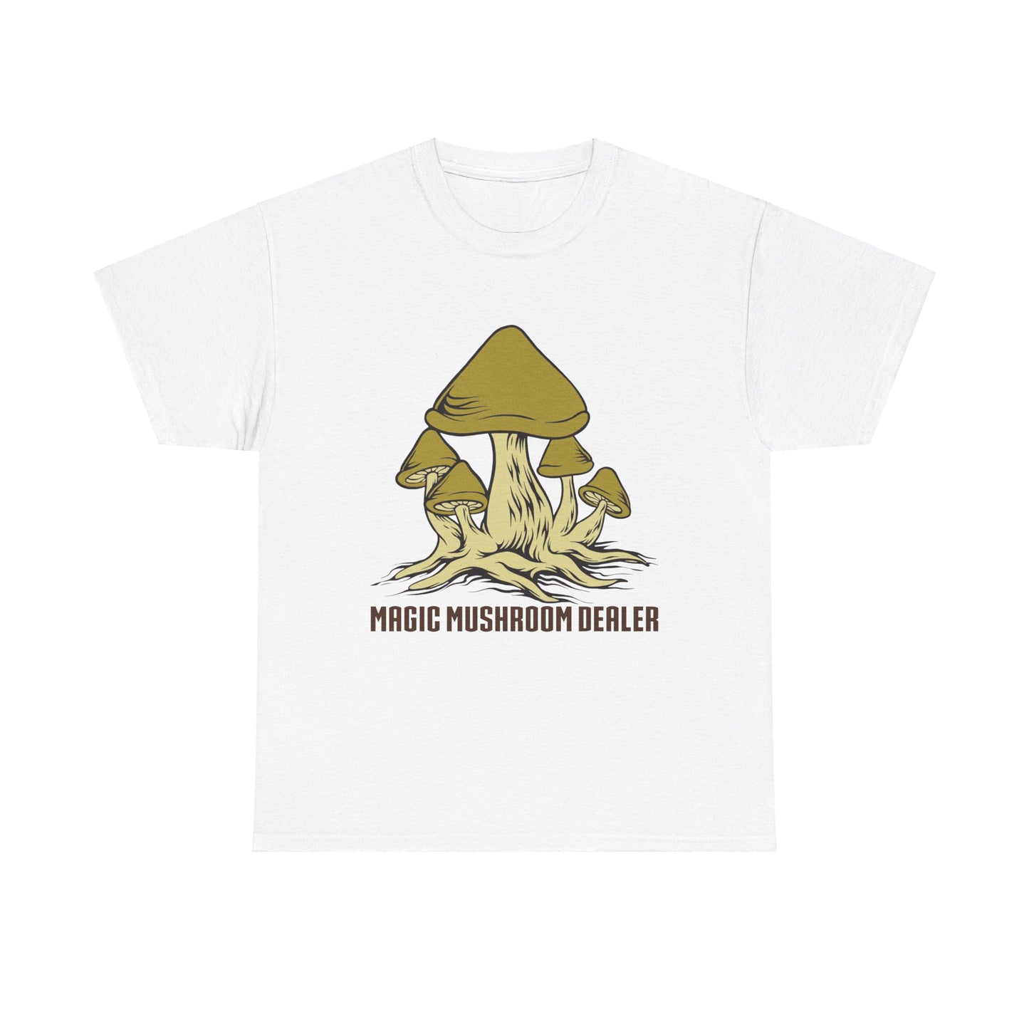 Magic Mushroom Dealer. Heavy Cotton T-Shirt