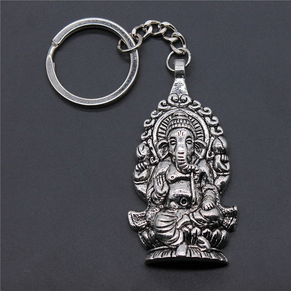 Elephant God Keychain