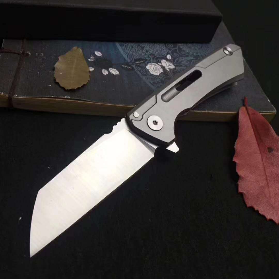 Steel Handle Pocket Folding Knife